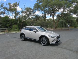 2022  Mazda CX-3 Akari LE SUV (Platinum Quartz) Pre-Owned Car Thumbnail