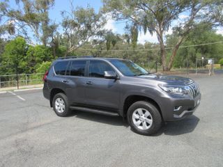 2019  Toyota Landcruiser Prado GXL SUV (Graphite) Pre-Owned Car Thumbnail