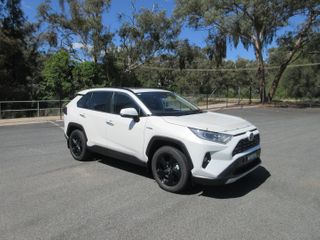 2021  Toyota RAV4 Cruiser SUV (Crystal Pearl) Pre-Owned Car Thumbnail