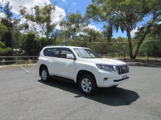 2021  Toyota Landcruiser Prado GXL SUV (Crystal Pearl) Pre-Owned Car Thumbnail